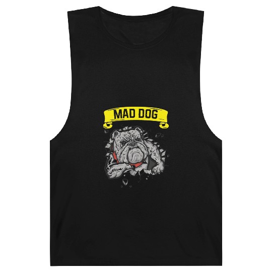 Mad Dog - Pitpull Lover Barnard Tanks