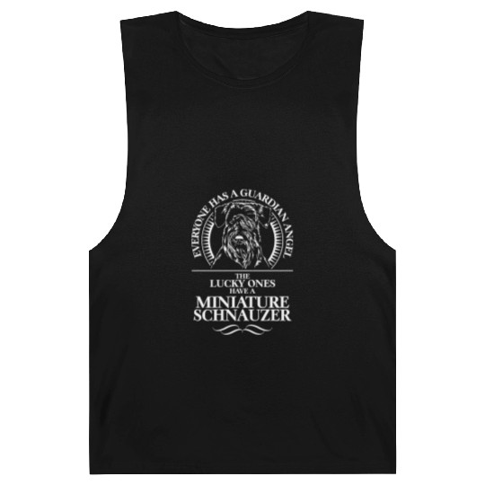 Miniature Schnauzer Guardian Angel dog quote Barnard Tanks