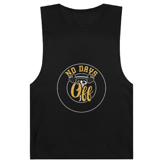 No Days Off - Gym Barnard Tanks