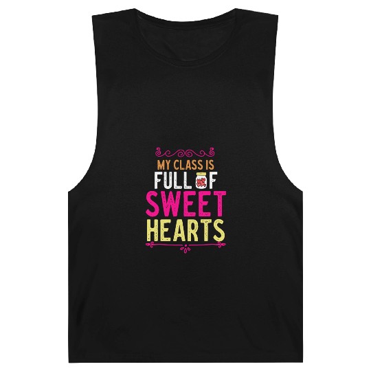 My Class Is Full Of Sweethearts Barnard Tanks