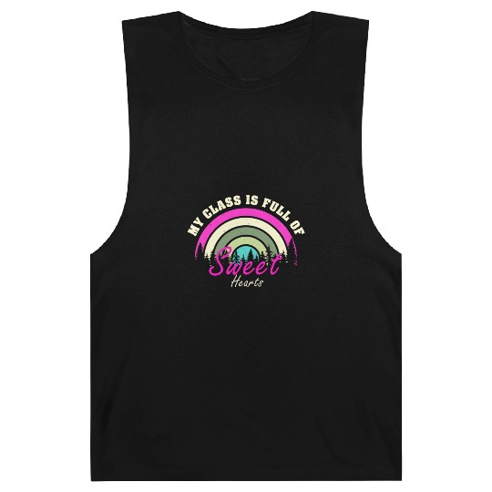 My Class Is Full Of Sweethearts Barnard Tanks