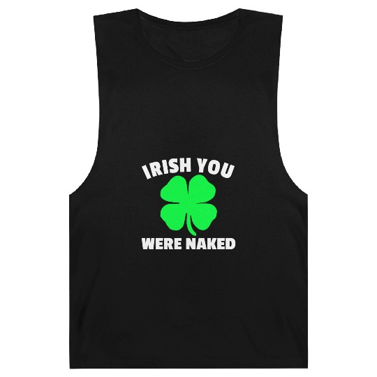 Saint Patricks Day Barnard Tanks for Adults St Pattys Barnard Tanks