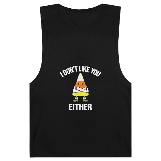 candy corn Funny Barnard Tanks