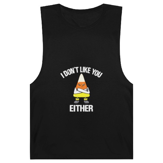 candy corn Funny Barnard Tanks