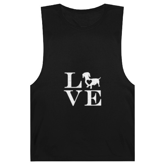 Dachshund Gift Dixie Wiener Doxie Dackel Barnard Tanks