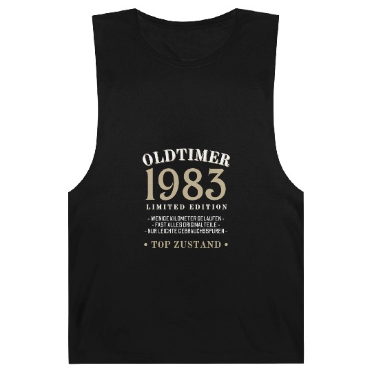 40th Birthday Vintage 1983 Barnard Tanks