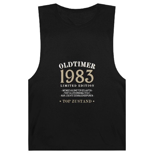 40th Birthday Vintage 1983 Barnard Tanks