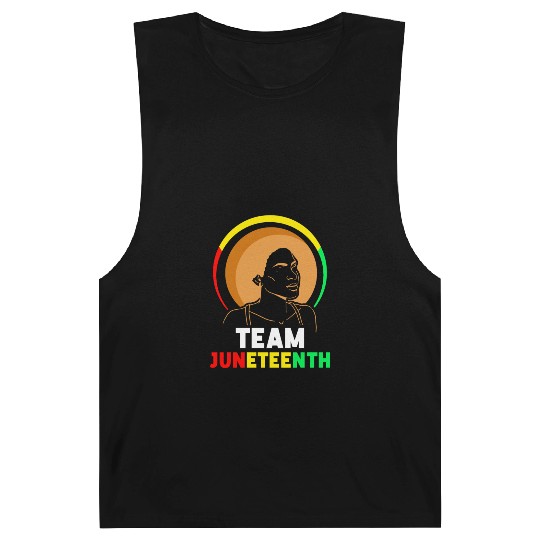 Team Juneteenth Black American Africa 1865 Barnard Tanks