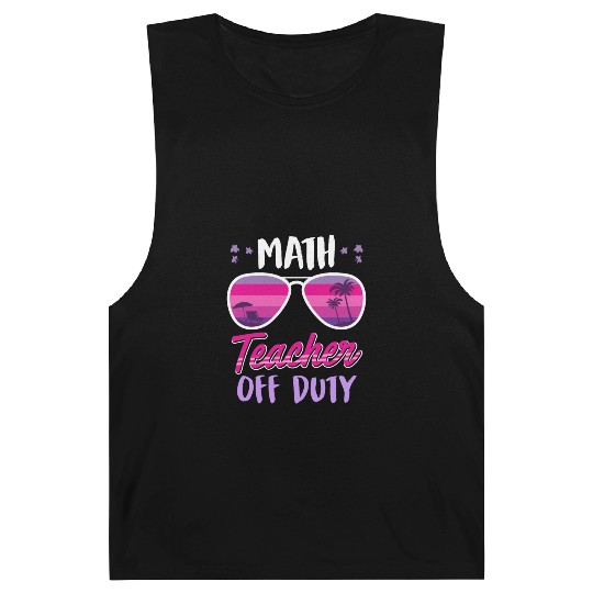 Math teacher off duty school vacation math teacher Barnard Tanks
