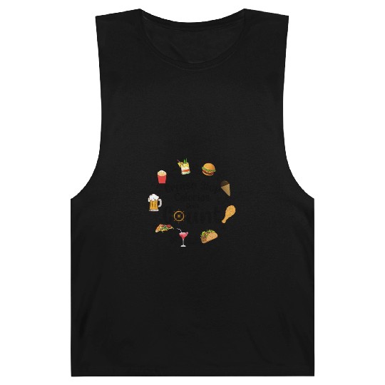 Cruise Ship Calories Don't Count Apparel Barnard Tanks