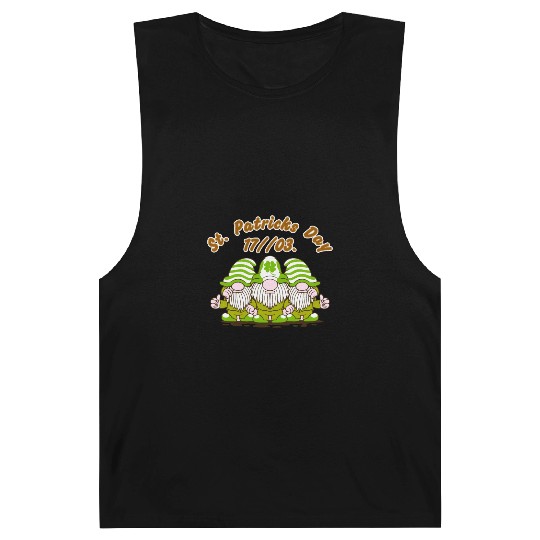 Happy St. Patrick's Day Leprechauns Barnard Tanks