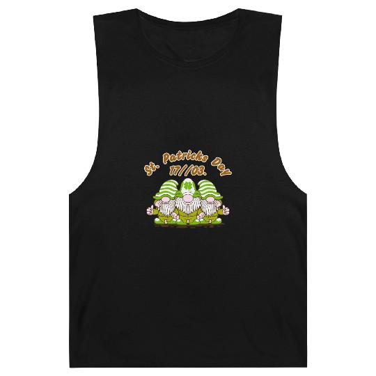 Happy St. Patrick's Day Leprechauns Barnard Tanks