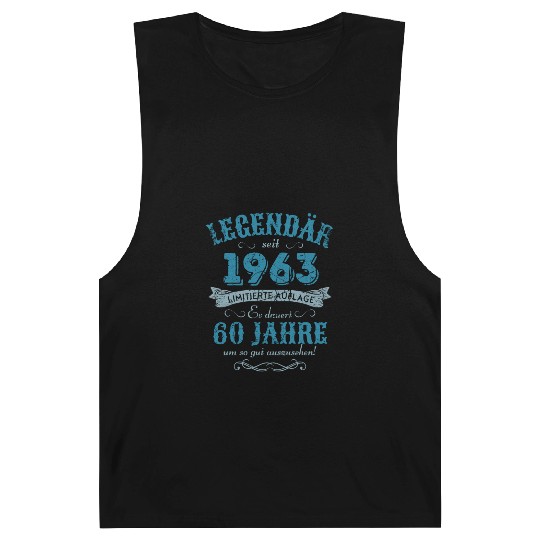 60th Birthday Vintage 1963 Barnard Tanks