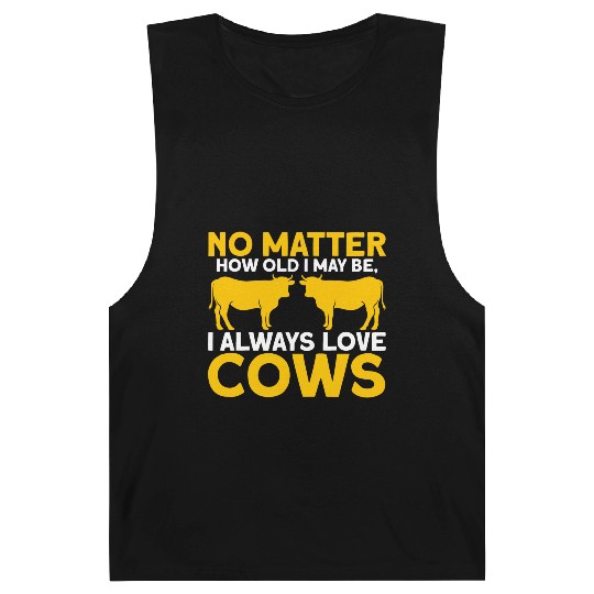 Farming Cow Animal Farm Gift Barnard Tanks