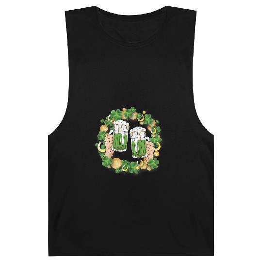 St. Patrick's Day Irish Green Beer, Wine Cups Barnard Tanks