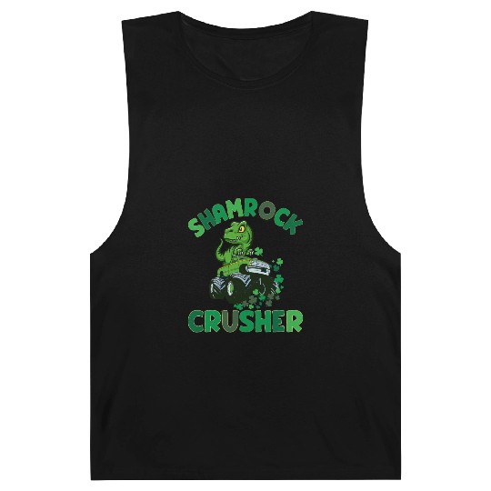 St. Patrick's T. rex Monster Truck The Shamrock Barnard Tanks