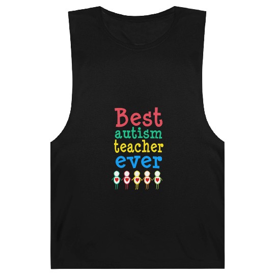 Autism Teacher Gift Barnard Tanks