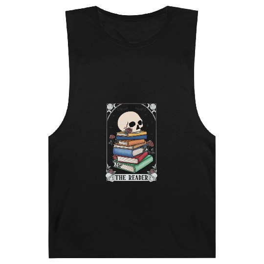 The Reader Book Lover Reading Tarot Card Mystical Barnard Tanks