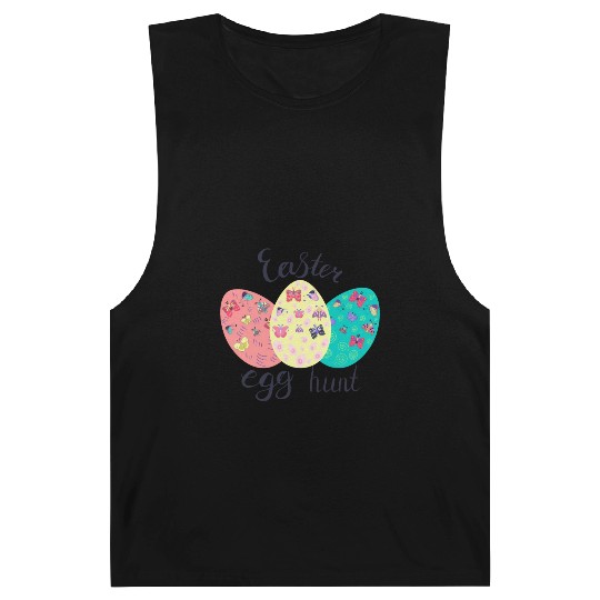 Easter Egg hunt Sublimation Barnard Tanks