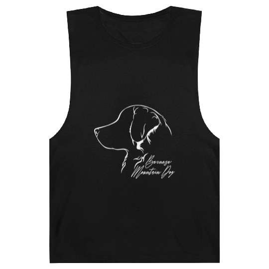 Funny Bernese Mountain Dog Profile dog mom Barnard Tanks