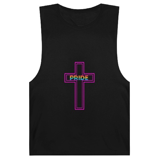 Pride Cross pride month Barnard Tanks