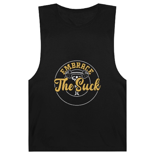 Embrace The Suck - Gym Barnard Tanks
