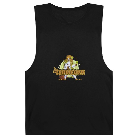 Lepricorn St. Patrick's Day Unicorn Barnard Tanks