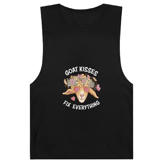Spreading Love Laughter Goat Kisses Fix Everything Barnard Tanks