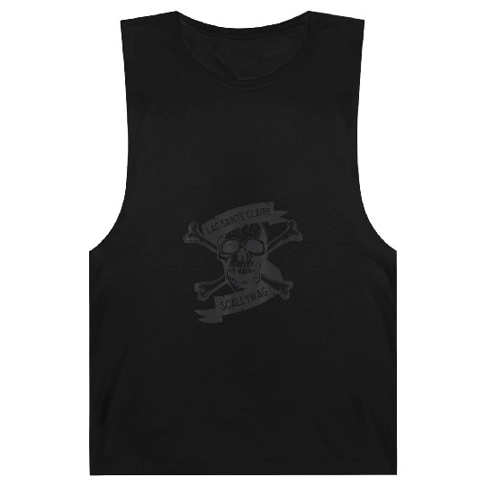 Michigan Lake St Clair Pirate Skull Bones Boating Barnard Tanks