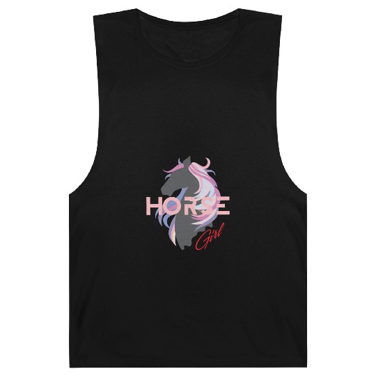 Horse Girl Barnard Tanks Horse Lovers Gift Equestrian