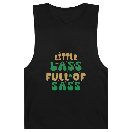 Little Patricks Day Sublimation Barnard Tanks