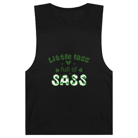 Little Patricks Day Sublimation Graphics Barnard Tanks