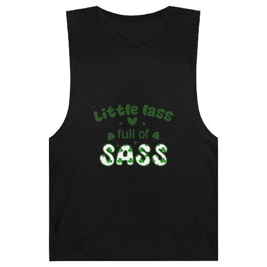 Little Patricks Day Sublimation Graphics Barnard Tanks