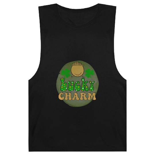 LuckyPatricks Day Sublimation Barnard Tanks