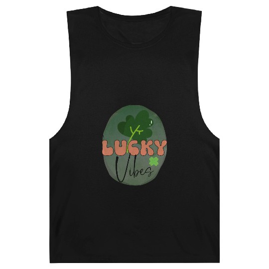 LuckyPatricks Day Sublimation Barnard Tanks