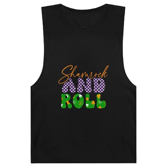 ShamrockPatricks Day Sublimation Barnard Tanks