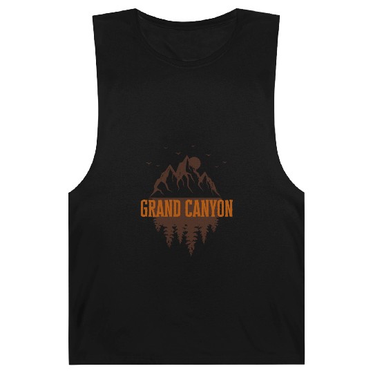 grand canyon retro mountain Barnard Tanks