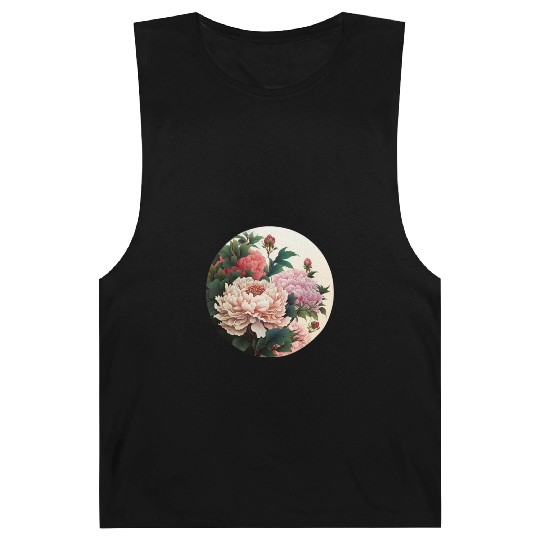 Peony flowers Barnard Tanks