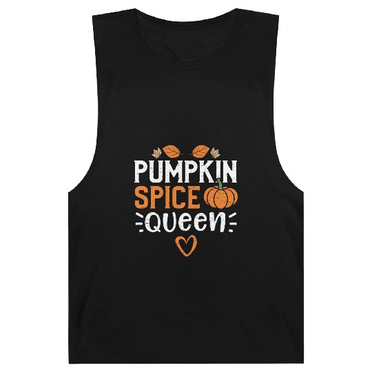 Pumpkin Spice Queen - Pumpkin Barnard Tanks