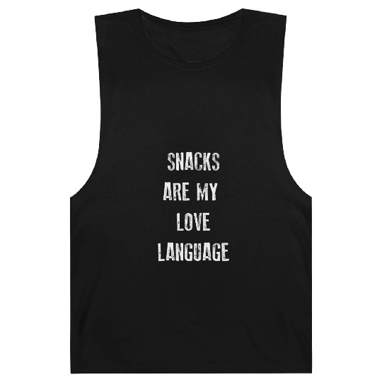 Snacks Are My Love Language Barnard Tanks