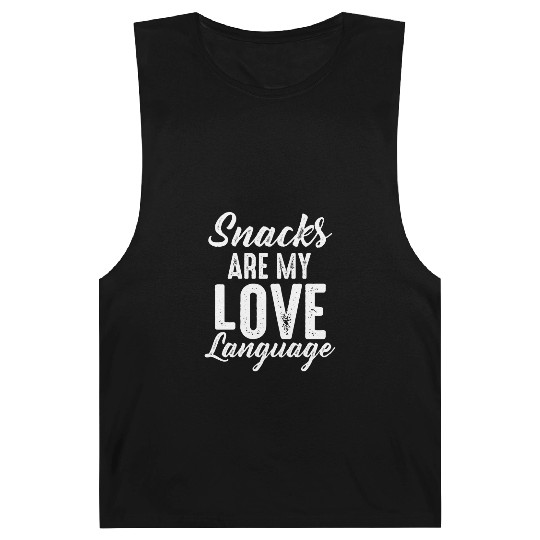 Snacks Are My Love Language Barnard Tanks