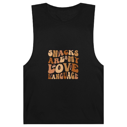 Snacks Are My Love Language Barnard Tanks