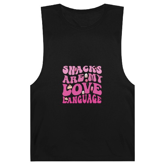Snacks Are My Love Language Barnard Tanks