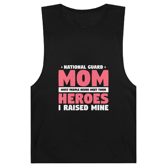 National Guard Mom Lovely Mother Family Military Barnard Tanks