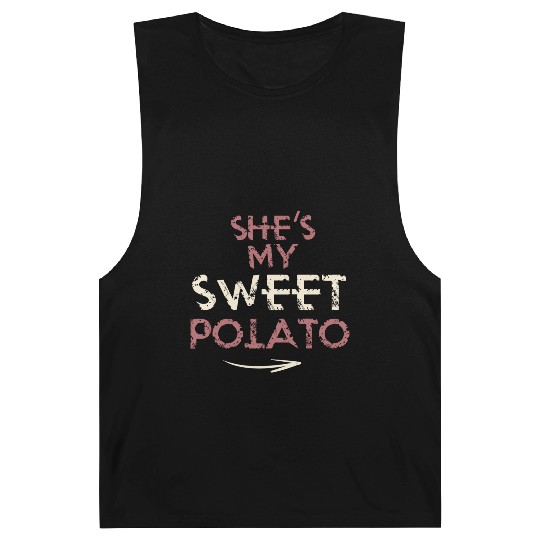 She´s my Sweet Potato - funny Barnard Tanks
