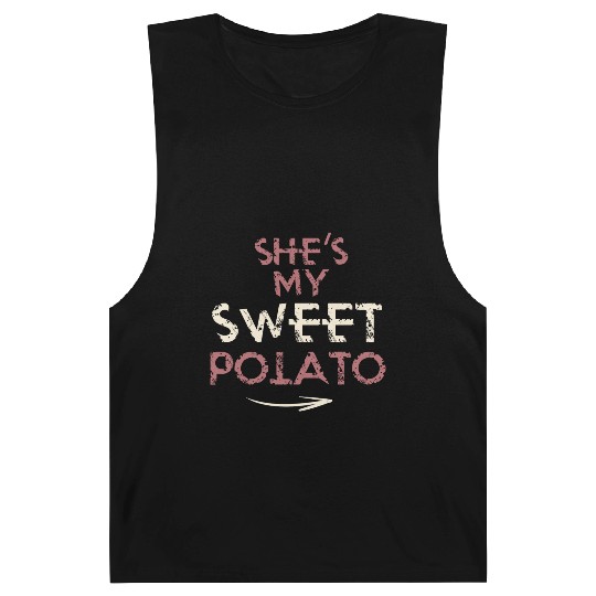 She´s my Sweet Potato - funny Barnard Tanks