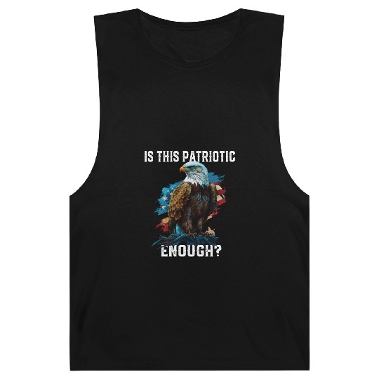 Is This Patriotic Enough American Bald Eagle Barnard Tanks