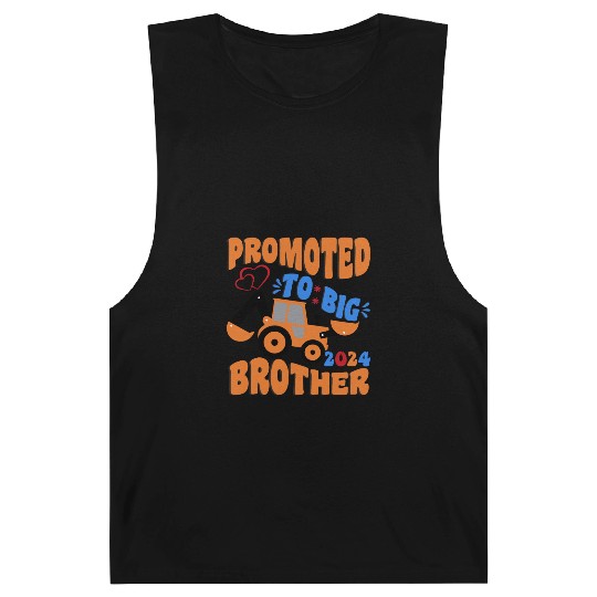 Promoted to Big Brother - New Baby Announcement Barnard Tanks