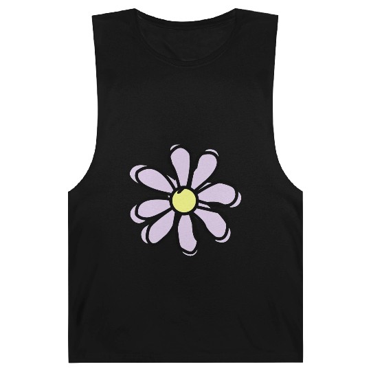 Lavender Flower Barnard Tanks