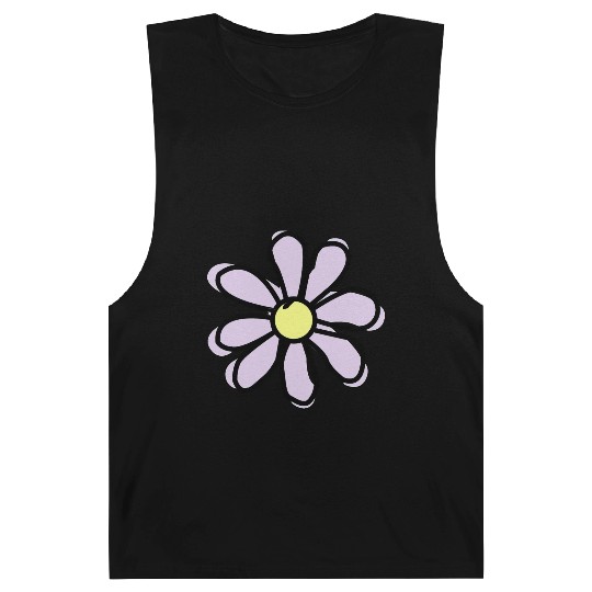 Lavender Flower Barnard Tanks
